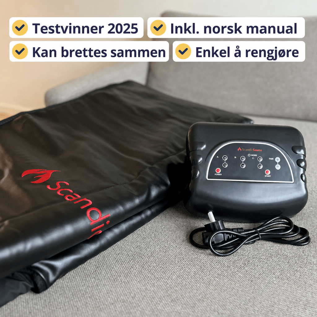 ScandicSauna™ - Infrarød Saunateppe Pro - AVABeauty.no